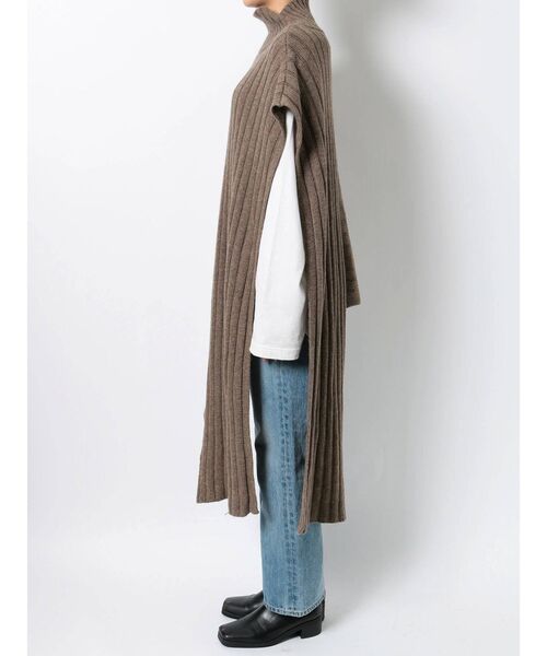 Ungrid（アングリッド）の「マルチウェイデザインニット（ニット/セーター・レディース・チャコールグレー/ブラウン・FREE）」の14枚目の写真