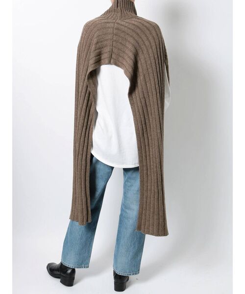 Ungrid（アングリッド）の「マルチウェイデザインニット（ニット/セーター・レディース・チャコールグレー/ブラウン・FREE）」の17枚目の写真