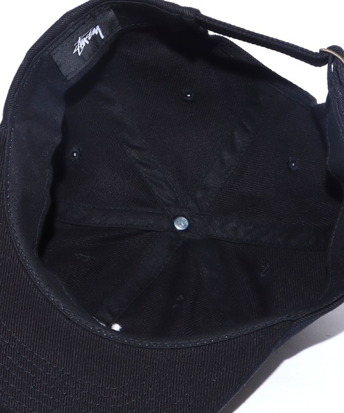 STUSSY（ステューシー）の「STUSSY/ステューシー BIG LOGO TWILL LOW PRO CAP キャップ（キャップ・メンズ・ブラック/オリーブ・FREE）」の9枚目の写真