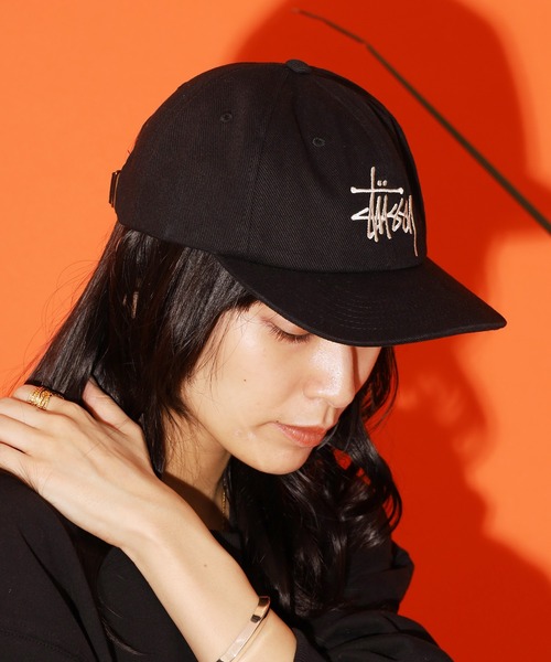 STUSSY（ステューシー）の「STUSSY/ステューシー BIG LOGO TWILL LOW PRO CAP キャップ（キャップ・メンズ・ブラック/オリーブ・FREE）」の14枚目の写真