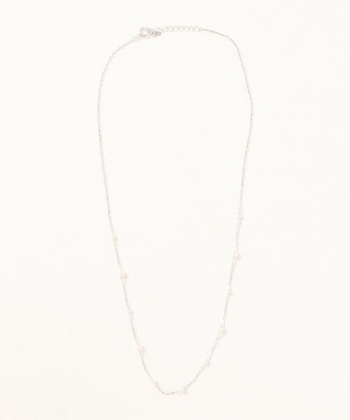 Jenny BY IMMANOEL(ジェニーバイイマノエル)の「silver925 パールチェーンネックレス(ネックレス・レディース・ピンクゴールド/シルバー/ゴールド・FREE)」の8枚目の写真