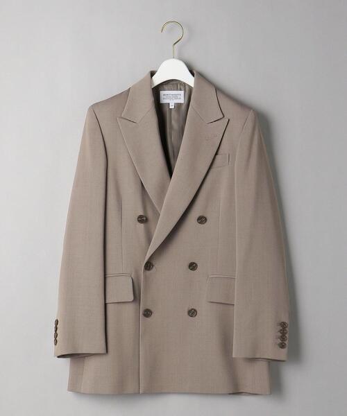 BEAUTY&YOUTH UNITED ARROWS（ビューティーアンドユースユナイテッドアローズ）の「BY TRADITIONAL カルゼダブルジャケット（テーラードジャケット・レディース・モカ/ダークブラウン・36/38）」の19枚目の写真