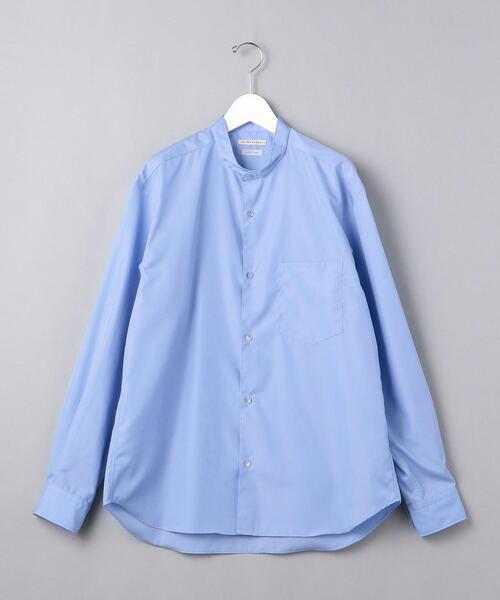 UNITED ARROWS（ユナイテッドアローズ）の「＜UNITED ARROWS＞ イージーケア ブロード バンドカラー シャツ（シャツ/ブラウス・メンズ・ホワイト/ターコイズブルー・S/M/L/XL）」の15枚目の写真