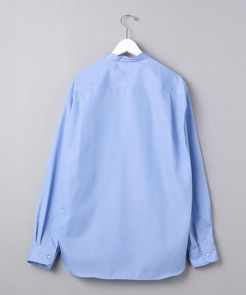 UNITED ARROWS（ユナイテッドアローズ）の「＜UNITED ARROWS＞ イージーケア ブロード バンドカラー シャツ（シャツ/ブラウス・メンズ・ホワイト/ターコイズブルー・S/M/L/XL）」の16枚目の写真