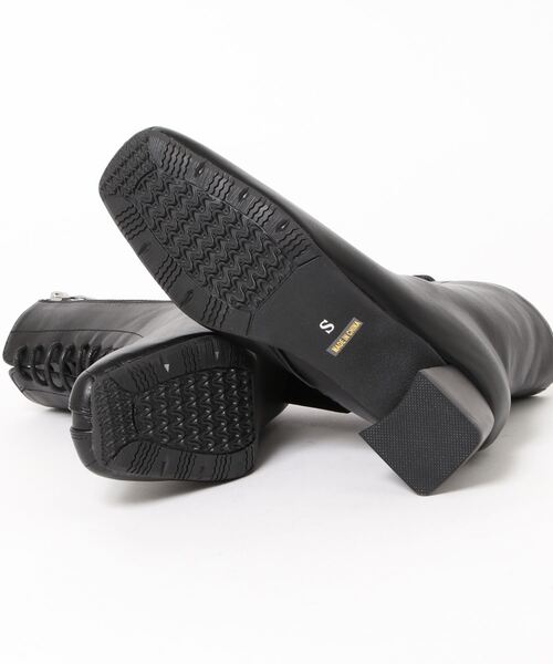 Ezick(エジック)の「スクエアレースアップブーツ(ブーツ・レディース・ホワイト/ブラック・SMALL)」の14枚目の写真