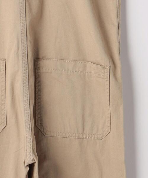 Lee（リー）の「【WEB限定】★★＜LEE（リー）＞ ZIP オーバーオール 120cm-140cm（つなぎ/オールインワン・キッズ・ベージュ/オリーブ・120cm/130cm/140cm）」の5枚目の写真