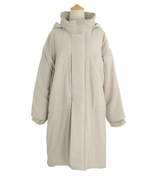 ＡＮＤＪ（アンドジェイ）の「オーバーサイズ中綿モンスターパーカー（ダウンジャケット/コート・レディース・カーキ/ブラック/ベージュ系その他・M/L）」の21枚目の写真