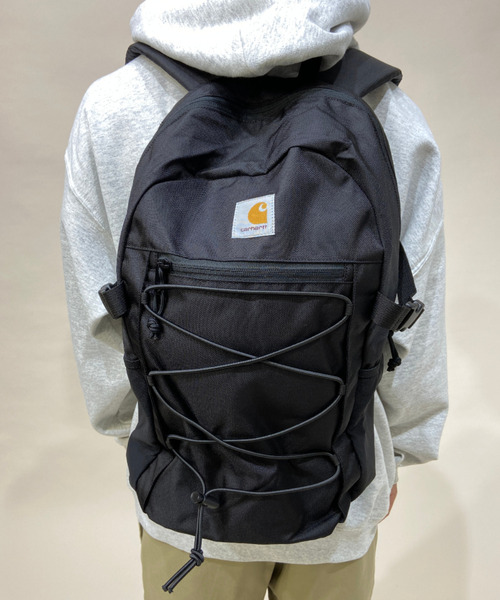 Carhartt(カーハート)の「Carhartt WIP/カーハートダブリューアイピー バックパック DELTA BACKPACK I027538(バックパック/リュック・メンズ・ブラック/ベージュ・17L)」の11枚目の写真
