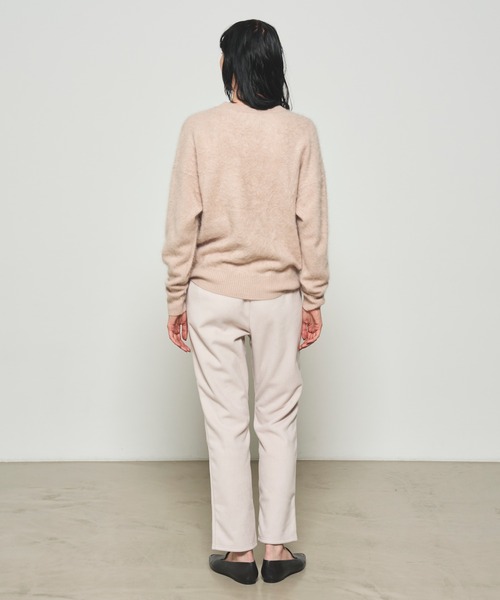 N.O.R.C by the line（ノークバイザライン）の「カシミヤ１００クルーネック（ニット/セーター・レディース・ブラック/ベージュ/トップグレー・S/M/L/XXL）」の16枚目の写真