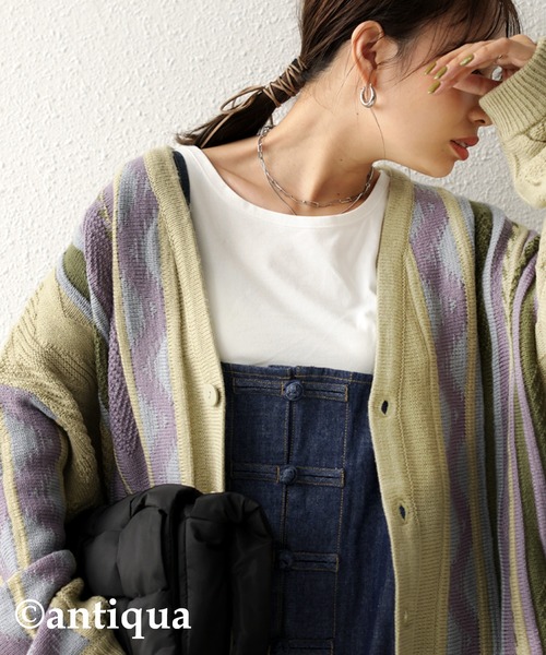 antiqua(アンティカ)の「デニムサロペット(サロペット/オーバーオール・レディース・ブルー系その他/ブルー系その他2・FREE)」の16枚目の写真