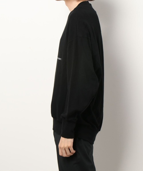 NILoS(ニルズ)の「NILoS/ニルズ/グラフィックプリントスウェット/CutSewn ForMale/740CPM5(スウェット・メンズ・ブラック・1)」の9枚目の写真