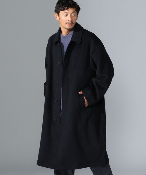 B:MING by BEAMS タスマニアウールブレンド ロングコート XL B:MING by BEAMS（ビーミングバイビームス）の「B:MING by BEAMS