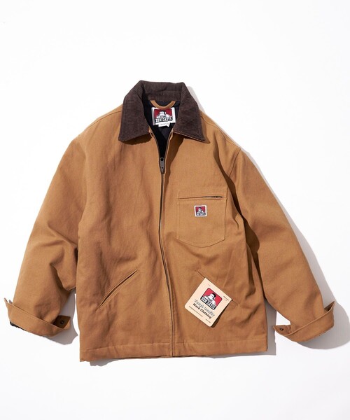 【中綿キルティング】BEN DAVIS ツイード ビーチクロス ワークジャケット 楽天市場】BEN DAVIS ベンデイビス ジャケット キルトジャケット