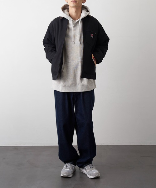 【中綿キルティング】BEN DAVIS ツイード ビーチクロス ワークジャケット 中綿キルティング】BEN DAVIS ツイード ビーチクロス ワークジャケット