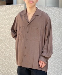 GARDEN TOKYO | NEW STOCKS OF THE DEAD/ニューストックオブザデッド/ダブルポケットオープンカラーシャツ(シャツ/ブラウス)