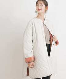 UR Lab. | 柄リバーシブルキルティングブルゾン(ダウンジャケット/コート)