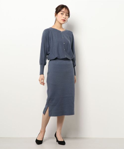 カーデ風ドルマンニットワンピース ワンピース 12twelve 12twelve ワンピース Agenda トゥエルブ アジェンダ のファッション カーデ風ドルマンニットワンピース ワンピース 12twelve 12twelve ワンピース Agenda トゥエルブ アジェンダ のファッション