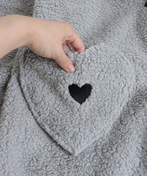 OSYAREVO（オシャレボ）の「ボアニット ロングガウン ルームウェア（ガウン/バスローブ・レディース・グレー/ホワイト・FREE）」の21枚目の写真