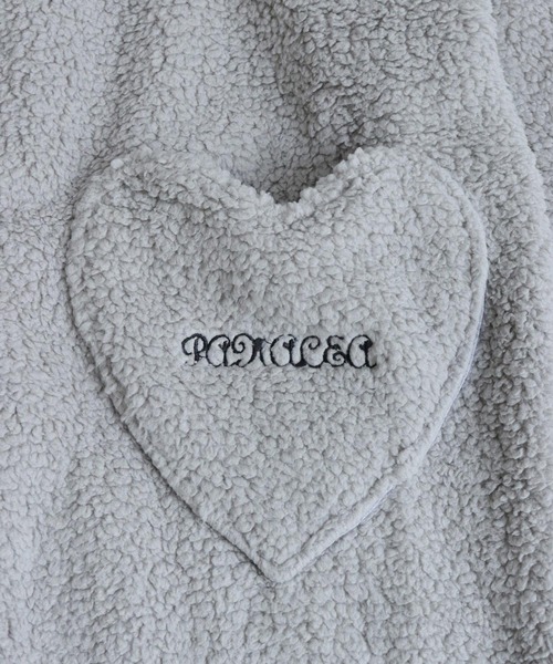 OSYAREVO（オシャレボ）の「ボアニット ロングガウン ルームウェア（ガウン/バスローブ・レディース・グレー/ホワイト・FREE）」の22枚目の写真