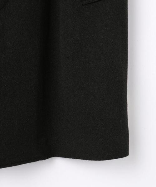 green label relaxing（グリーンレーベルリラクシング）の「W/CA ビーバー ステンカラーコート（ステンカラーコート・メンズ・ダークグレー/ダークグリーン/ネイビー/ロイヤルブルー・M/S/L/XL）」の7枚目の写真