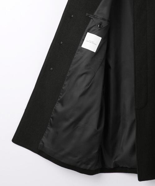 green label relaxing（グリーンレーベルリラクシング）の「W/CA ビーバー ステンカラーコート（ステンカラーコート・メンズ・ダークグレー/ダークグリーン/ネイビー/ロイヤルブルー・M/S/L/XL）」の21枚目の写真