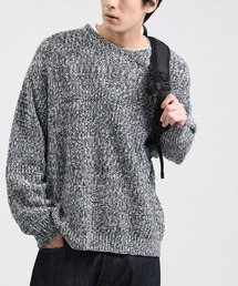 【BACK NUMBER】モールニットBIGレイヤード