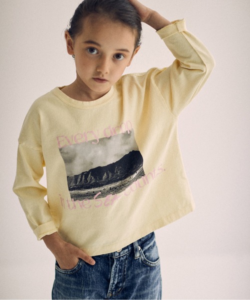 SEA CHIBI GRAPHIC L/S TEE (Diamond head）