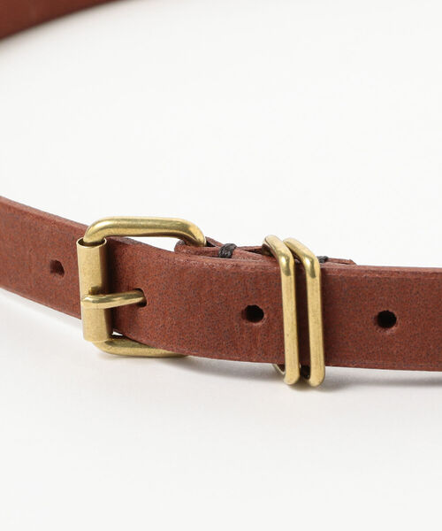 VAPORIZE（ヴェイパライズ）の「VAPORIZE / 10Hole Narrow Belt（ベルト・メンズ・ブラウン/ブラック/ライトブラウン・ONE SIZE）」の9枚目の写真