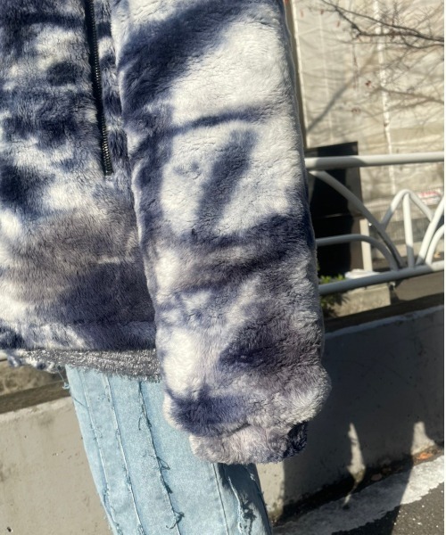 XU（エックスユー）の「【XU/エックスユー】washing padding jumper/ファーコート ファー ファージャケット アウター ジャンパー（その他アウター・メンズ・ブラック/ブルー・ONE SIZE）」の12枚目の写真