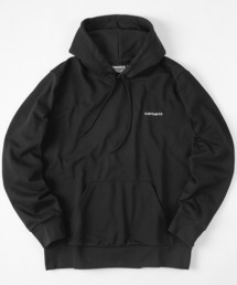 Carhartt WIP（カーハートダブリューアイピー）の「【Carhartt/カーハート】ワンポイント ブランドロゴ刺繍 フードプルパーカー/ HOODED CARHARTT SCRIPT SWEAT SHIRT（パーカー・メンズ）」