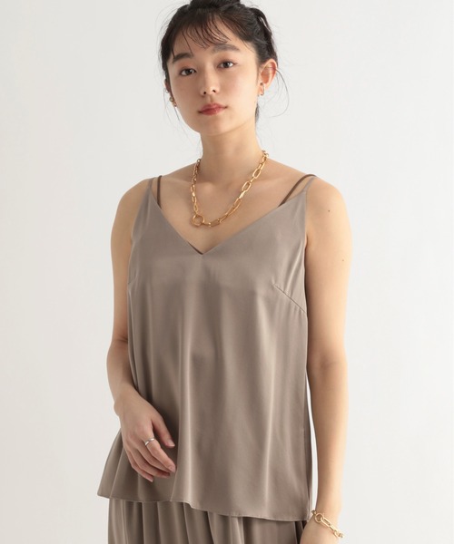 BABYLONE - 新品 BABYLONE ウォッシャブルシルクSQキャミ カーキ 楽天市場】【SALE／10%OFF】ウォッシャブルシルクキャミ