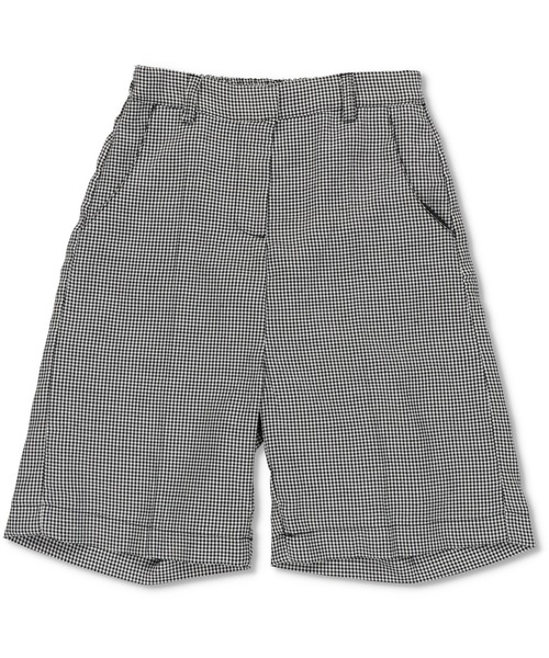 SPINNS（スピンズ）の「【7色展開】アソートピンタックハーフパンツ（スラックス・レディース・チャコール/ブラック/ベージュ系/ブラック系/ブラック系1/ゼブラ/ホワイト・ONESIZE）」の19枚目の写真