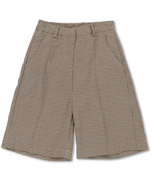 SPINNS（スピンズ）の「【7色展開】アソートピンタックハーフパンツ（スラックス・レディース・チャコール/ブラック/ベージュ系/ブラック系/ブラック系1/ゼブラ/ホワイト・ONESIZE）」の20枚目の写真