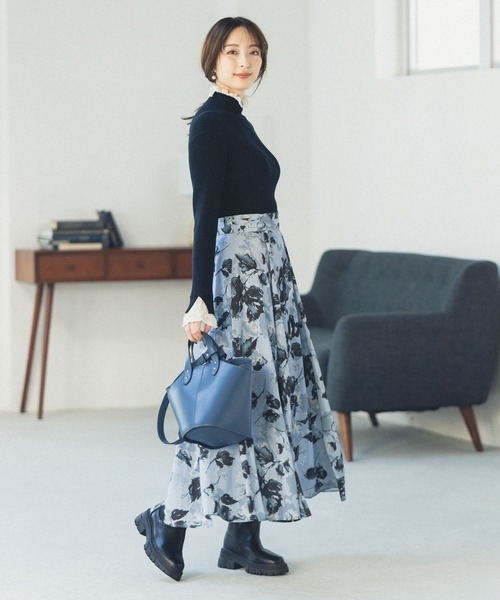 Andemiu（アンデミュウ）の「レースツキリブニット261886（ニット