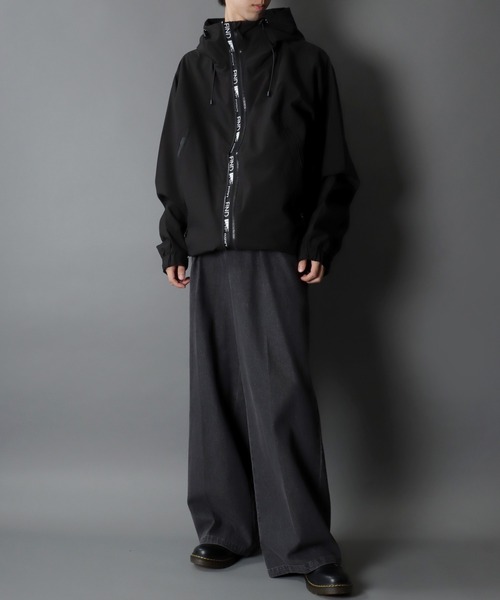 SITRY(シトリー)の「mini ripstop mountain parka/2WAY ミニリップストップ マウンテンパーカー(マウンテンパーカー・メンズ・ブラック/ベージュ/オリーブ/グリーン/ダークブラック・L/M/LL)」の13枚目の写真
