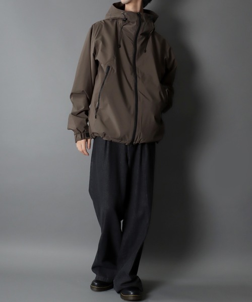 SITRY(シトリー)の「mini ripstop mountain parka/2WAY ミニリップストップ マウンテンパーカー(マウンテンパーカー・メンズ・ブラック/ベージュ/オリーブ/グリーン/ダークブラック・L/M/LL)」の11枚目の写真