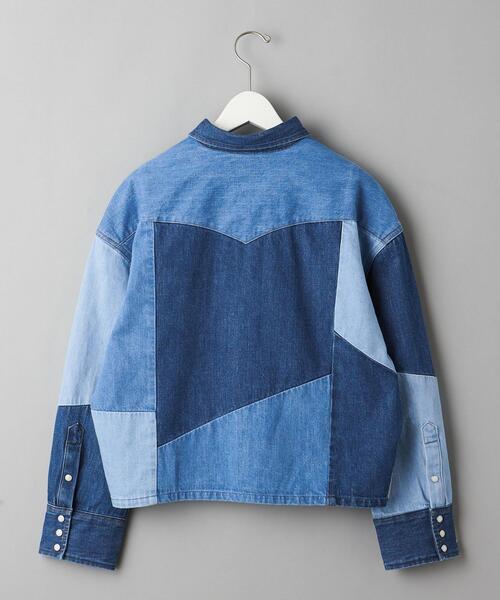 デニムシャツ リメイク DISCOVERED(ディスカバード) リメイクデニムシャツDC NS-SH DC