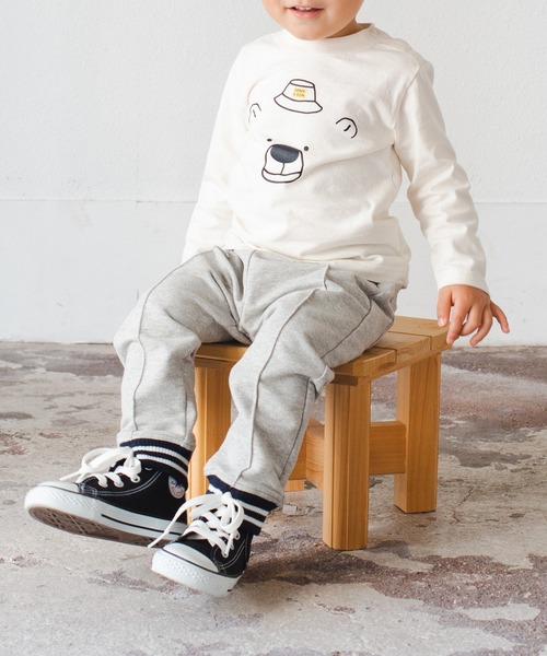 LB CLUB(エルビークラブ)の「プリントTシャツ(Tシャツ/カットソー・キッズ・ホワイト/ベージュ/グリーン/ピンク・90/100/120/80/110/130)」の12枚目の写真