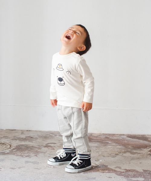 LB CLUB(エルビークラブ)の「プリントTシャツ(Tシャツ/カットソー・キッズ・ホワイト/ベージュ/グリーン/ピンク・90/100/120/80/110/130)」の11枚目の写真