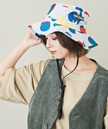 CUBE SUGAR（キューブシュガー）の「撥水加工プリント総柄パッカブルアドベンチャーハット（ハット）」