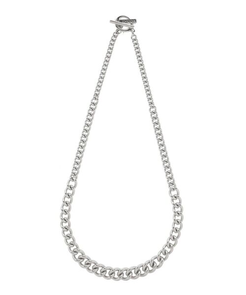 EMODA(エモダ)の「ワイドチェーンネックレス(ネックレス・レディース・シルバー/ゴールド・FREE)」の13枚目の写真