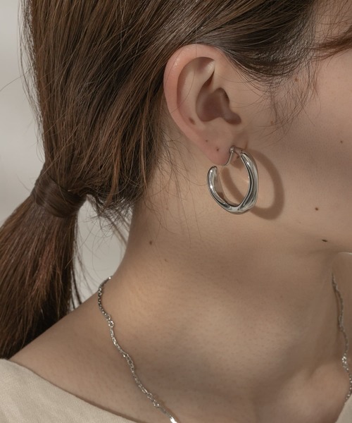 セール ニュアンスメタルフープイヤリング イヤリング Smelly スメリー のファッション通販 Zozotown