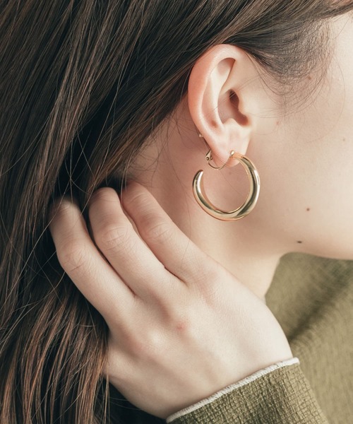 セール ニュアンスメタルフープイヤリング イヤリング Smelly スメリー のファッション通販 Zozotown