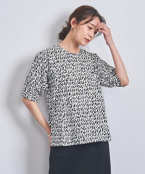 VONDEL（フォンデル）の「＜VONDEL（フォンデル）＞モノトーンプリント ブラウス（シャツ/ブラウス・レディース・その他1・36）」の5枚目の写真