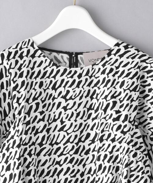 VONDEL（フォンデル）の「＜VONDEL（フォンデル）＞モノトーンプリント ブラウス（シャツ/ブラウス・レディース・その他1・36）」の8枚目の写真