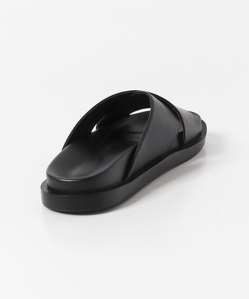 SENSE OF PLACE by URBAN RESEARCH（センスオブプレイスバイアーバンリサーチ）の「ワイドクロスフットベッドサンダル（サンダル・レディース・ブラック/ブラウン/グリーン/アイボリー・SMALL/MEDIUM/LARGE）」の11枚目の写真