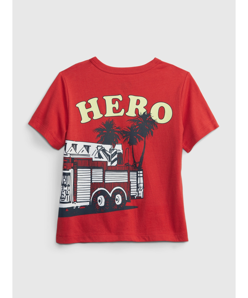 GAP（ギャップ）の「プレイタイムフェイバリット グラフィックtシャツ (幼児)（Tシャツ/カットソー・キッズ・ホワイト/その他/グレー/レッド/その他1/その他2・12-18M/18-24M/2 YRS/3 YRS/4 YRS/5 YRS）」の8枚目の写真