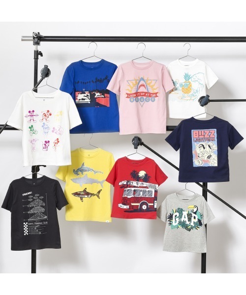 GAP（ギャップ）の「プレイタイムフェイバリット グラフィックtシャツ (幼児)（Tシャツ/カットソー・キッズ・ホワイト/その他/グレー/レッド/その他1/その他2・12-18M/18-24M/2 YRS/3 YRS/4 YRS/5 YRS）」の11枚目の写真