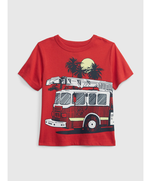 GAP（ギャップ）の「プレイタイムフェイバリット グラフィックtシャツ (幼児)（Tシャツ/カットソー・キッズ・ホワイト/その他/グレー/レッド/その他1/その他2・12-18M/18-24M/2 YRS/3 YRS/4 YRS/5 YRS）」の10枚目の写真