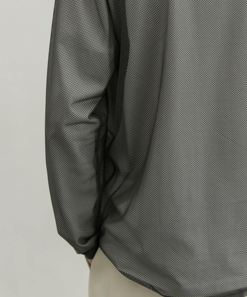 URBAN RESEARCH（アーバンリサーチ）の「URBAN RESEARCH iD　メッシュロングスリーブTシャツ（Tシャツ/カットソー・メンズ・グリーン系その他/ロイヤルブルー/チャコールグレー・MEDIUM/LARGE）」の17枚目の写真